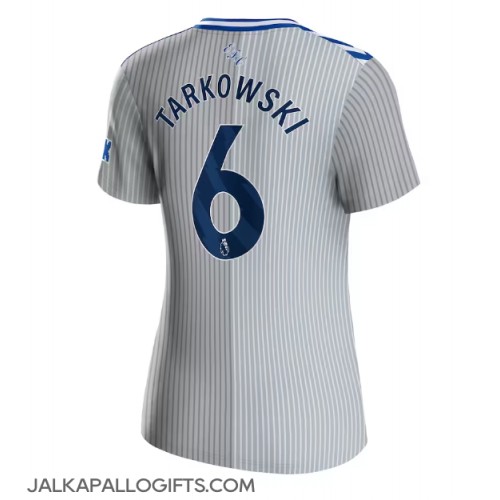 Everton James Tarkowski #6 Kolmaspaita Naiset 2023-24 Lyhythihainen